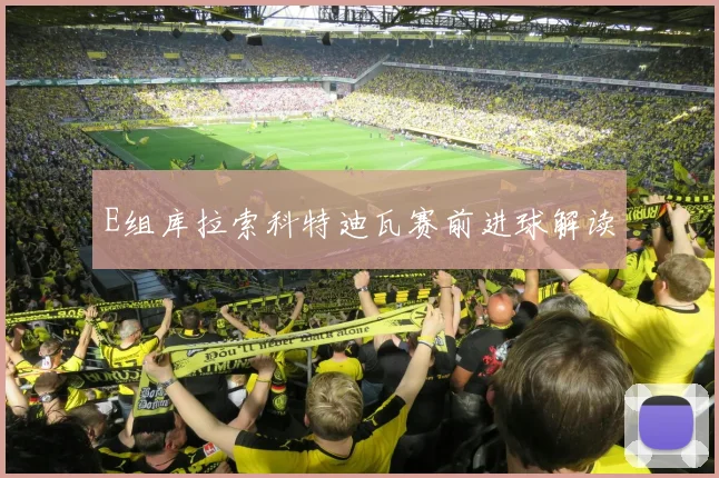 E组库拉索科特迪瓦赛前进球解读